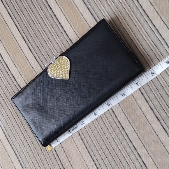 Lovecat black leather wallet - Picture 8 of 9
